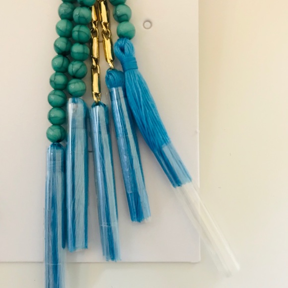 BaubleBar Turquoise Yellow Earrings - Picture 4 of 8